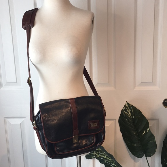 marco polo Handbags - MARCO POLO adjustable zip top leather crossbody